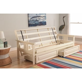 Somette Monterey Futon Frame with Storage Drawers