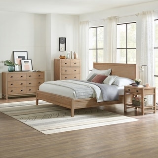 Arden Panel Wood Bed