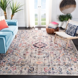 SAFAVIEH Madison Andra Boho Oriental Distressed Rug