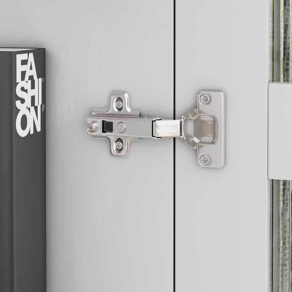 Buffet Bookcase Storage Cabinet with Organizer Acrylic Glass Doors