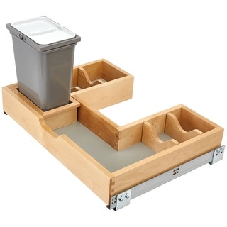 Rev-A-Shelf 486 Series 25-5/8 Inch Pull Out U-Shaped Vanity Under Sink