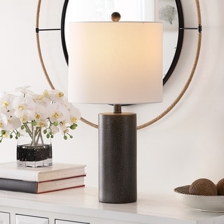 SAFAVIEH Lighting 24-inch Nori Polyresin Table Lamp - 12" x 12" x 24"