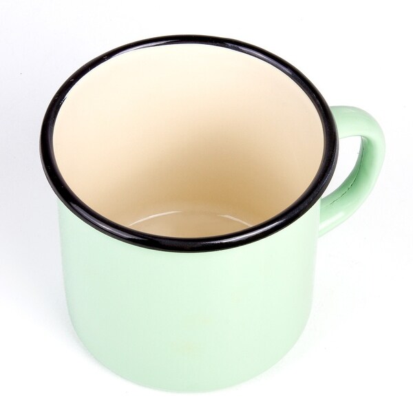 STP-Goods 33.8-oz Mint Enamelware Mug