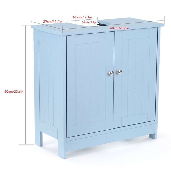 Modern Under Sink Storage Cabinet with Doors