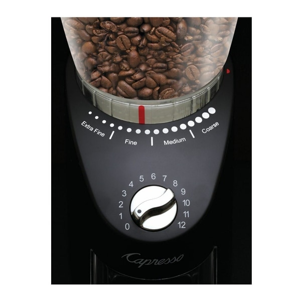 Capresso Infinity Plus Conical Burr Grinder (Black)