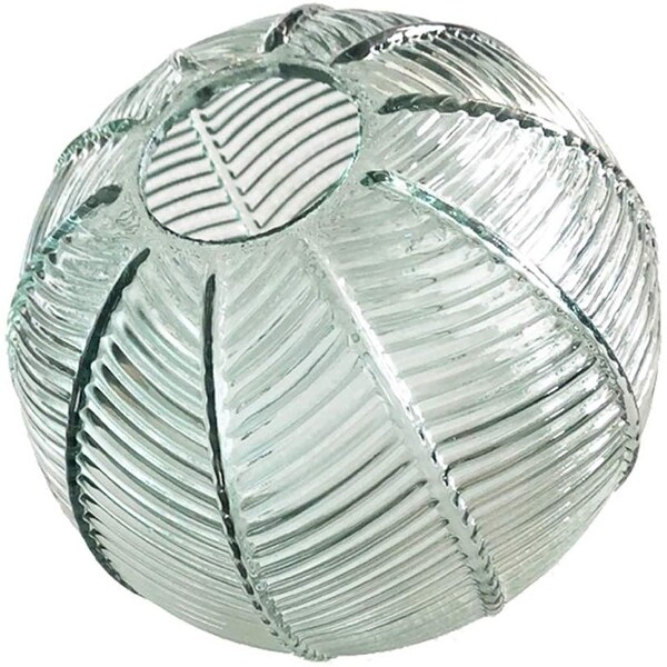 Plug in glass pendant light fixture modern globe green pendant lighting - N/A