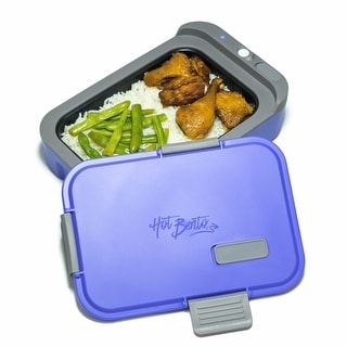 Hot Bento Self Heating Lunch Box Veri Peri - Black