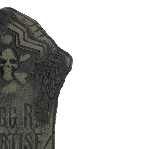 28.5" Rigg R Mortise Halloween Tombstone Yard Decor