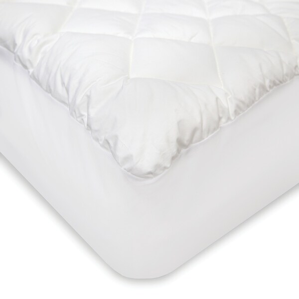 SwissLux UltraLoft Luxury Diamond Pattern Mattress Pad
