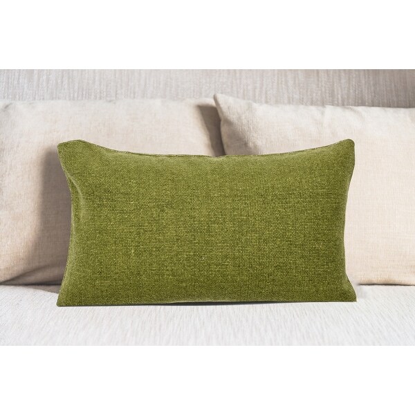Woven Canvas Lumbar Pillow