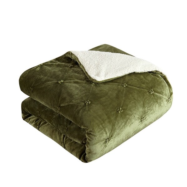 Gracewood Hollow George 3-piece Bed-in-a-Bag Green Comforter Set