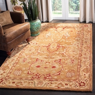 SAFAVIEH Handmade Anatolia Joanna Traditional Oriental Hand-spun Wool Rug