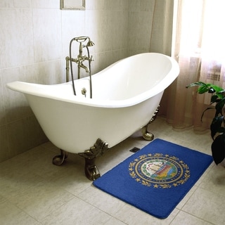 Smith New Hampshire Flag Bath Mat