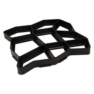 Concrete Stepping Stone Molds | Reusable, DIY Paver Pathway Maker for Gardens, Walkways, Outdoor Patios, & Driveway Edging