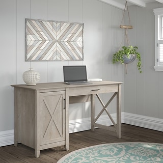 Key West 54W Computer Desk with Storage by Bush Furniture