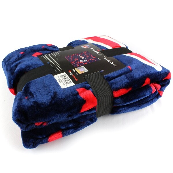New England Patriots 50 x 60 Throw Blanket