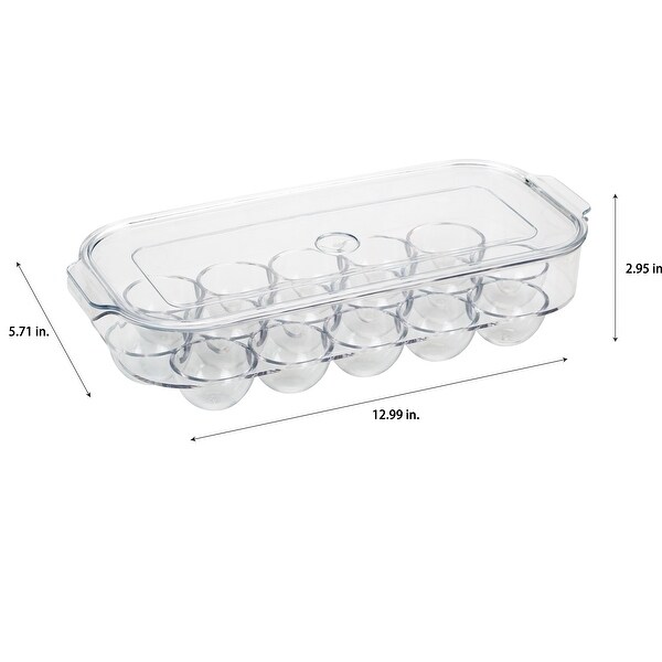Kitchen Details 16 Compartment Egg Holder - 12.99" x 5.71" x 2.95"