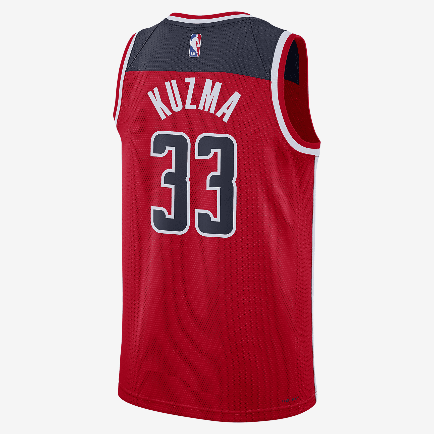 Washington Wizards Icon Edition 2022/23 Nike Dri-FIT NBA Swingman Jersey - University Red