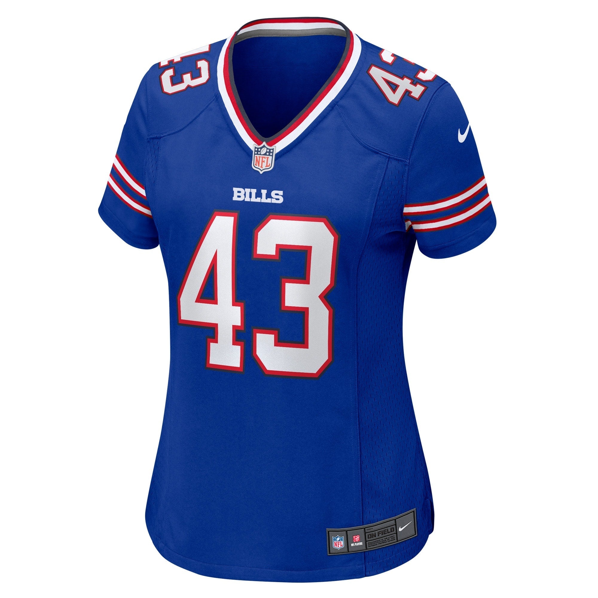 Women's Nike Terrel Bernard Royal Buffalo Bills Game Player Jersey