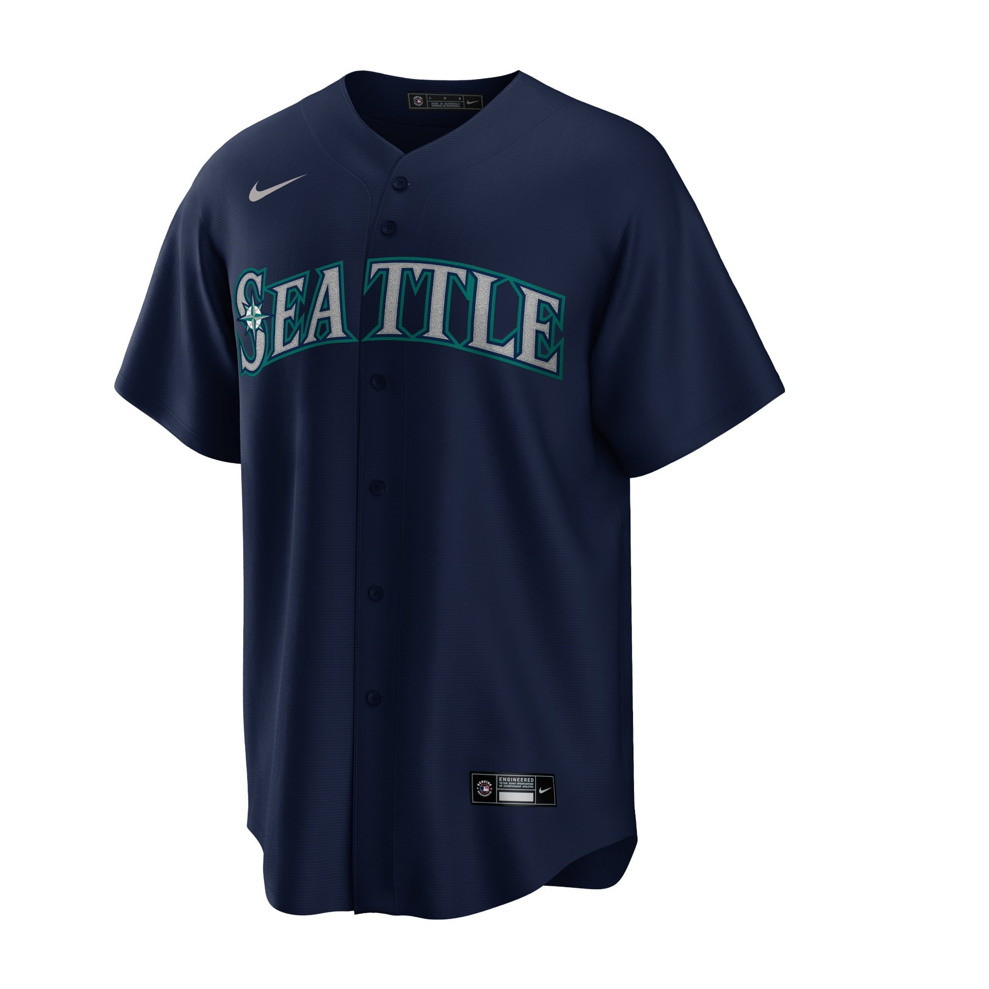 Men's Nike Jesse Winker Navy Seattle Mariners Alternate Replica Player Jersey
