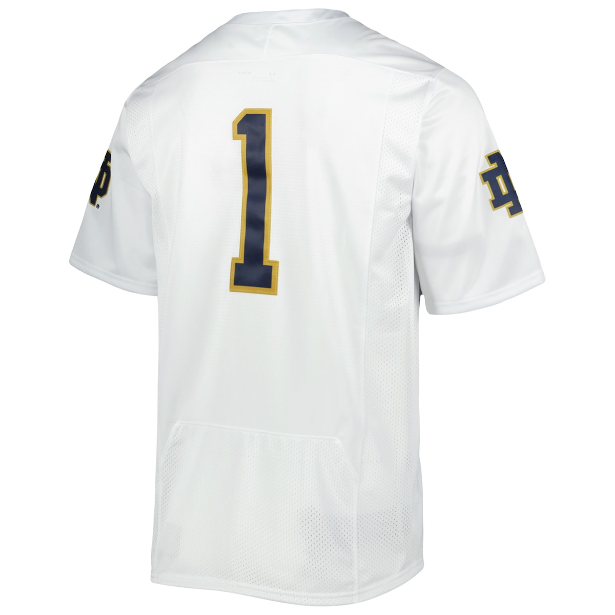 Men's  Under Armour Notre Dame #1 Premier Limited Jersey - White