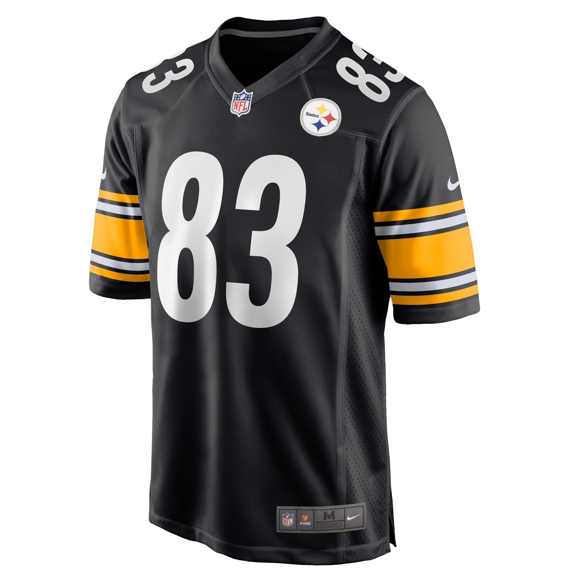 Men's Nike Connor Heyward Black Pittsburgh Steelers Game Player Jersey