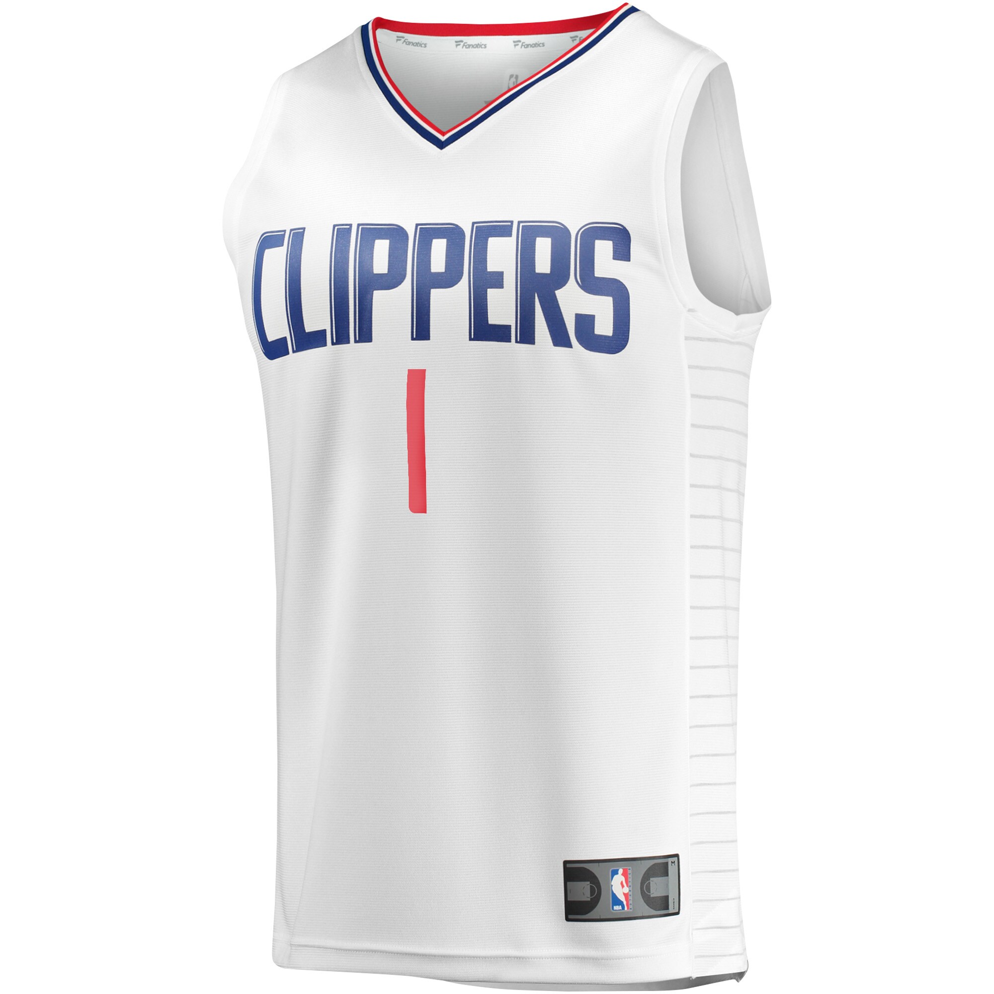 Reggie Jackson LA Clippers Fanatics Branded Fast Break Player Jersey - Association Edition - White