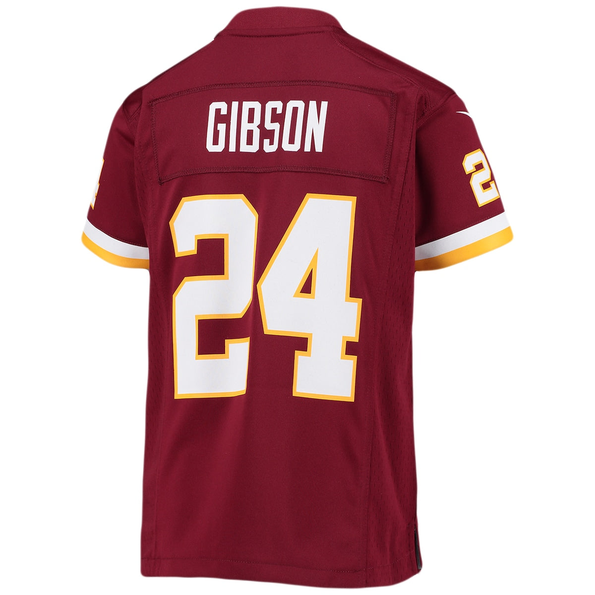 Boys' Grade School Antonio Gibson Nike Commanders Washington Football Team Game Jersey - Maroon