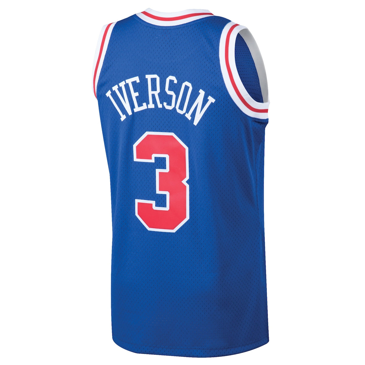 Men's Allen Iverson Mitchell & Ness 76ers Swingman Jersey - Blue