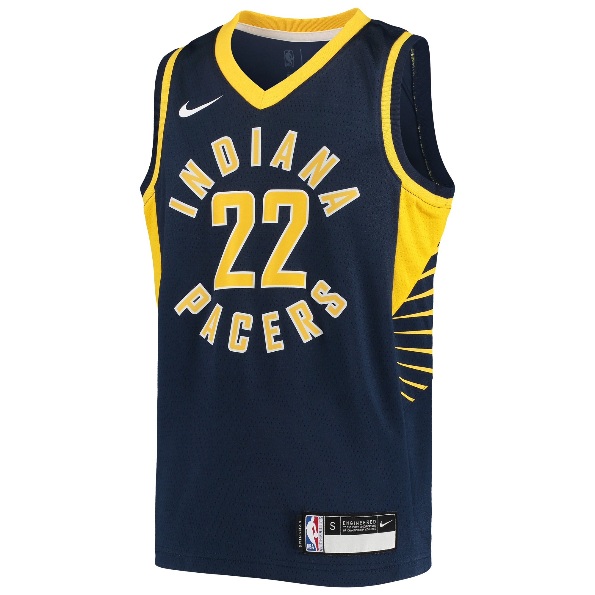 Caris LeVert Indiana Pacers Nike Youth 2020/21 Swingman Jersey - Navy - Icon Edition