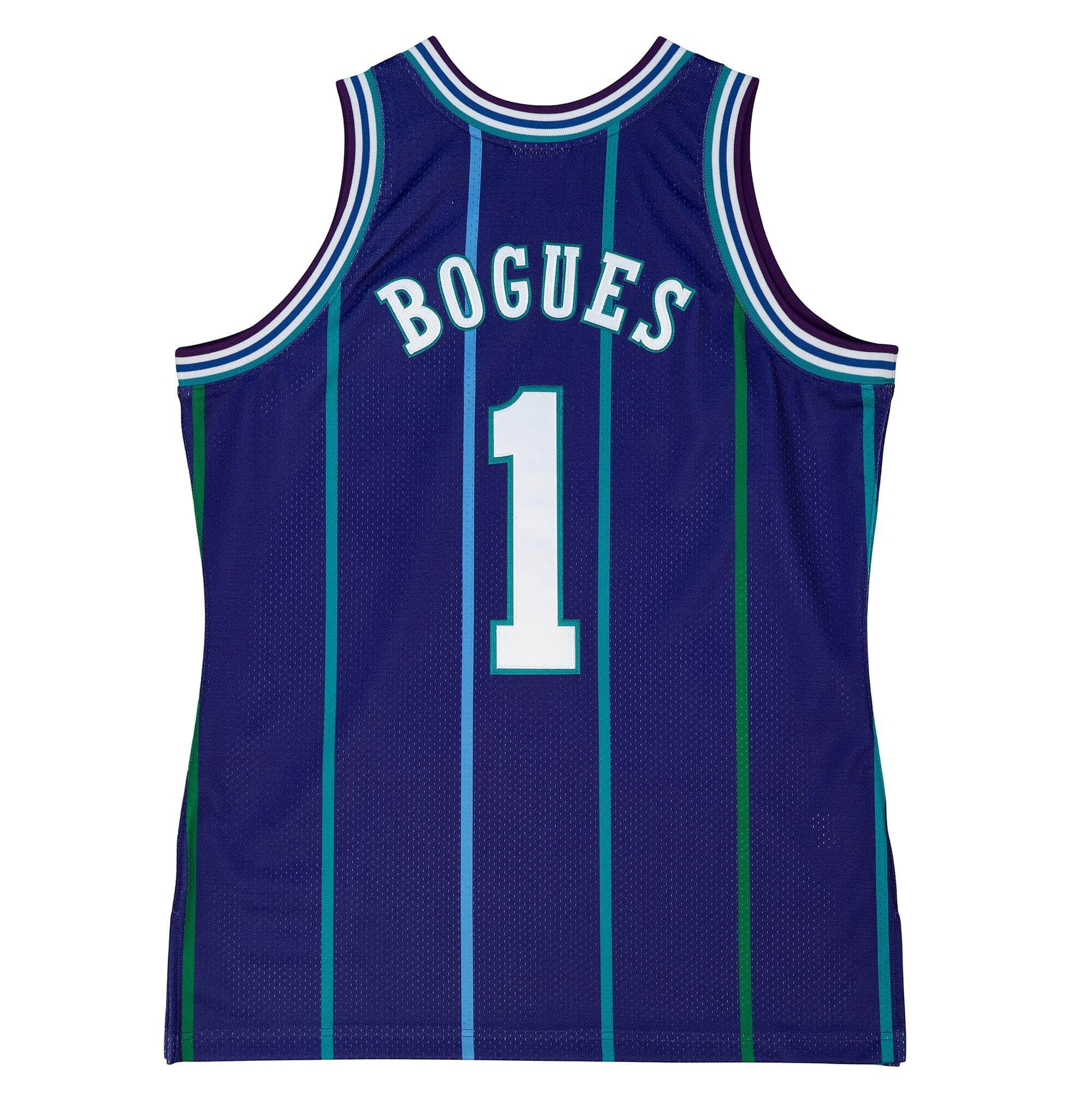 Authentic Muggsy Bogues Charlotte Hornets Alternate 1994-95 Jersey