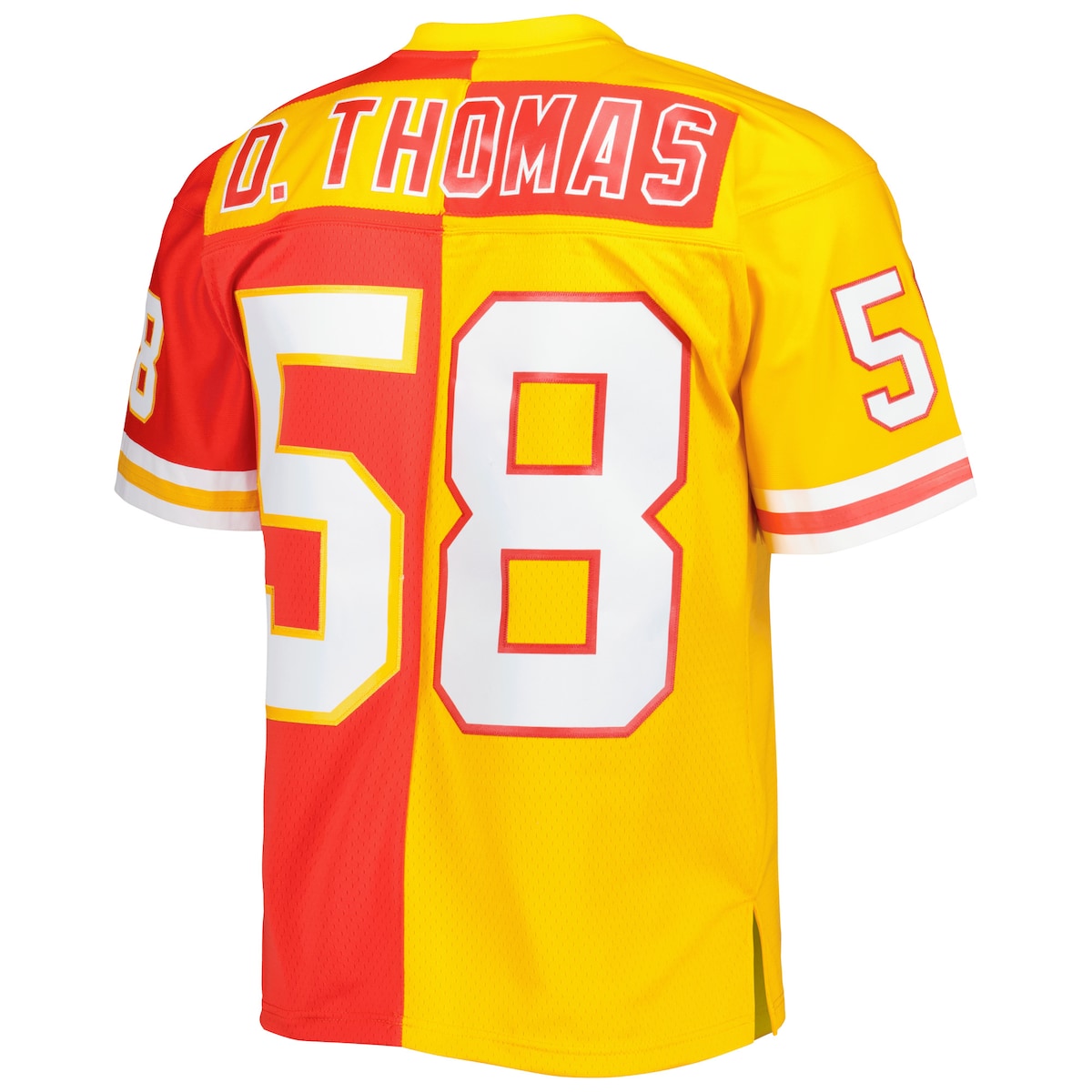 Men's Derrick Thomas Mitchell & Ness Chiefs 1994 Split Legacy Replica Jersey - Red