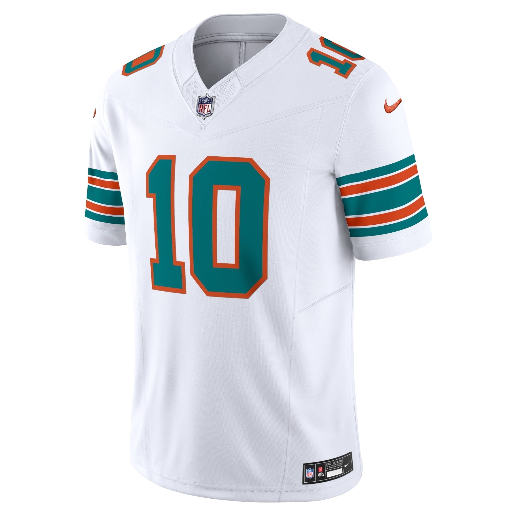 Men's Nike Tyreek Hill White Miami Dolphins Alternate Vapor F.U.S.E. Limited Jersey