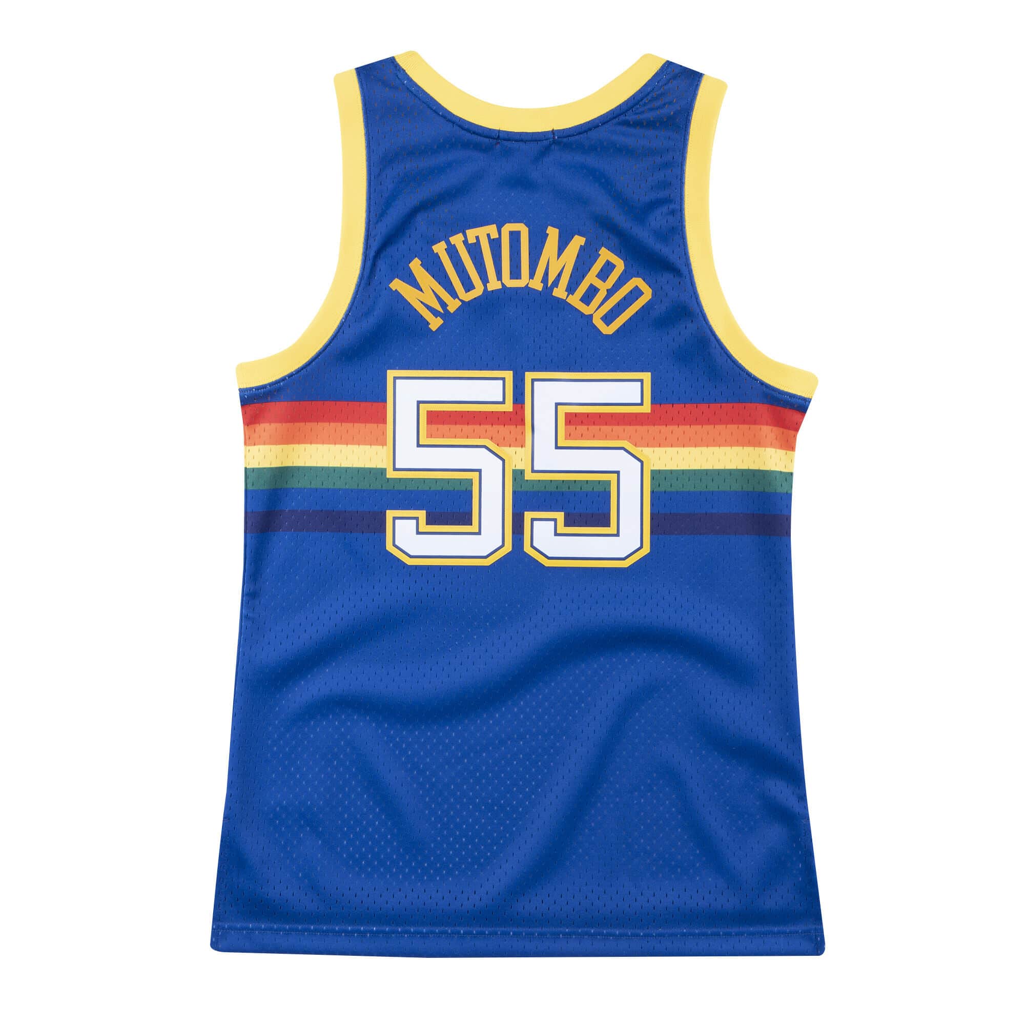 Women's Swingman Jersey Denver Nuggets 1991-92 Dikembe Mutombo