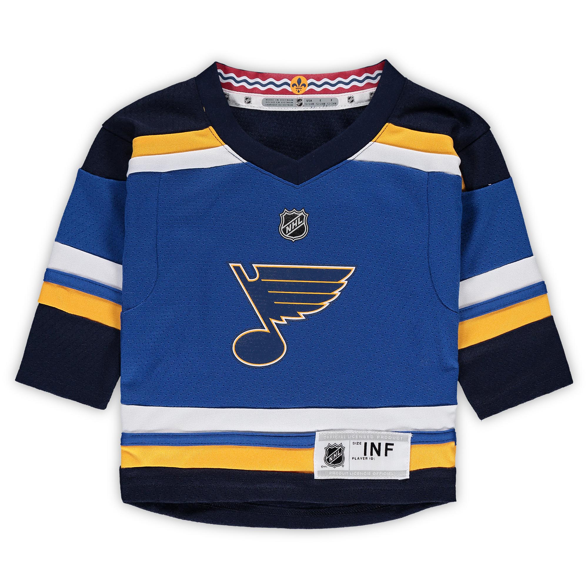 Jordans Binnington St. Louis Blues Infant Home Replica Player Jersey - Blue