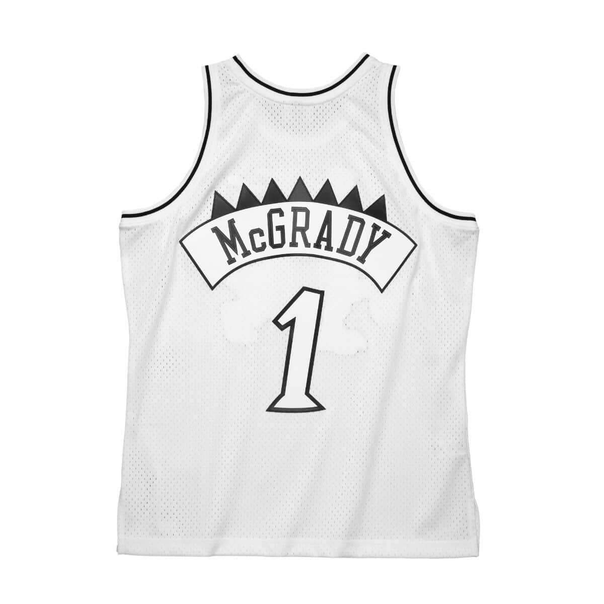 White Black Swingman Tracy Mcgrady Toronto Raptors 1998-99 Jersey