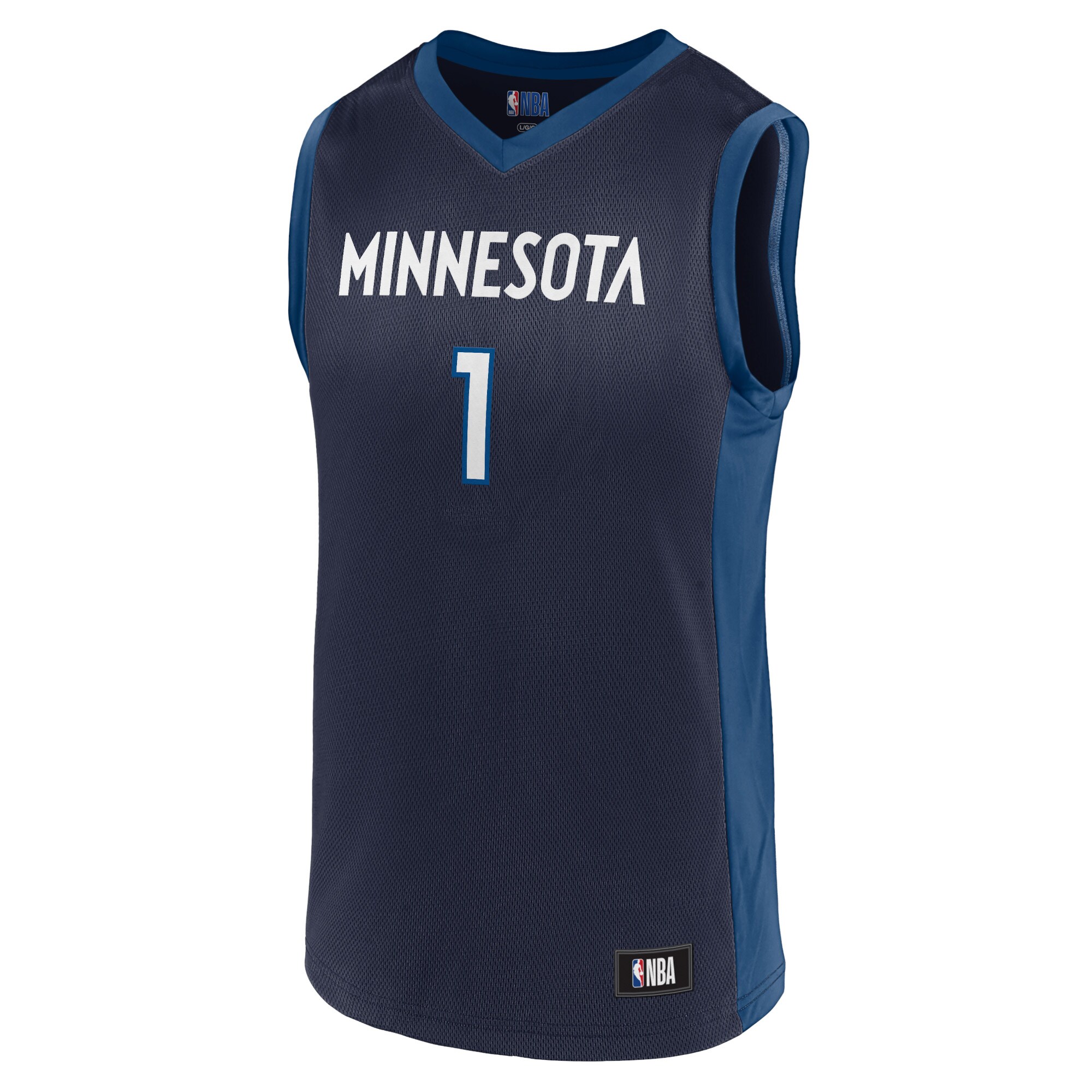 Men's Anthony Edwards Navy Minnesota Timberwolves Team Player Jersey