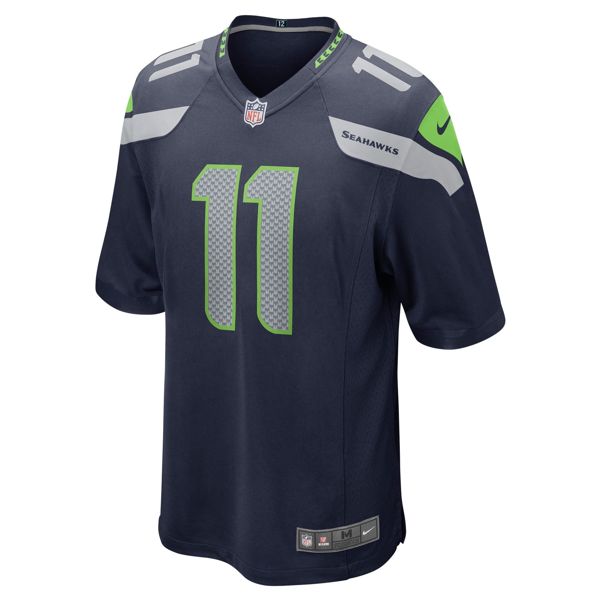 Men's Nike Marquise Goodwin College Navy Seattle Seahawks Home Game Player Jersey