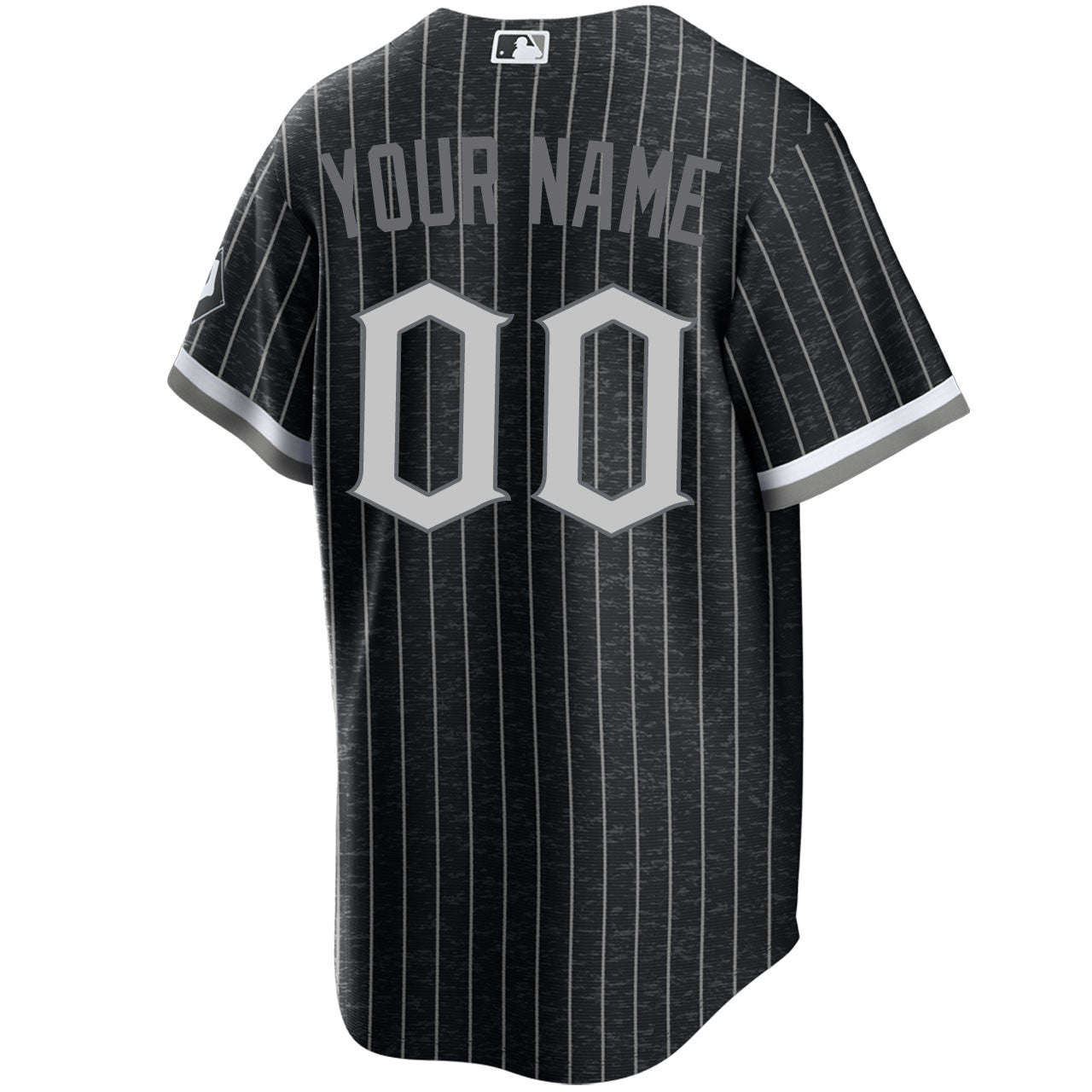 Custom Name Chicago White Sox Nike Black City Connect Replica Men's Jersey