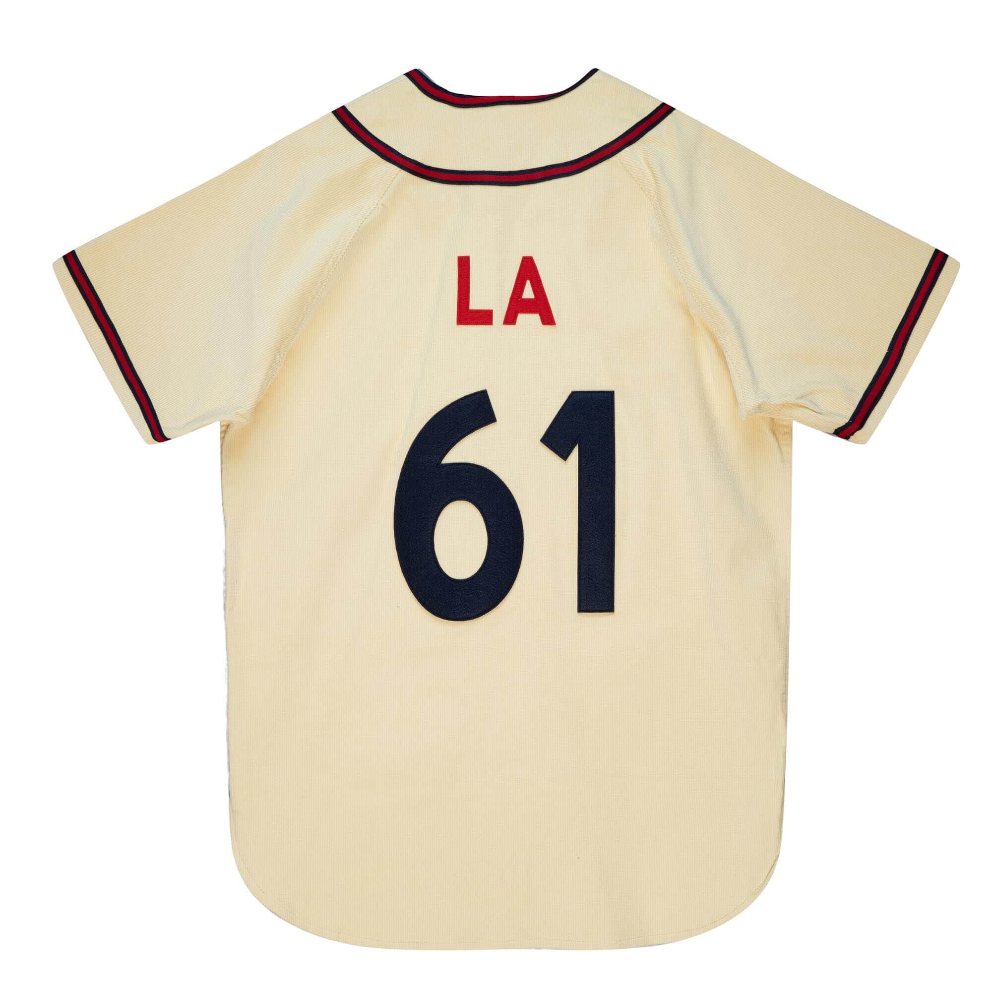 M&N x Fred Segal Corduroy Baseball Jersey