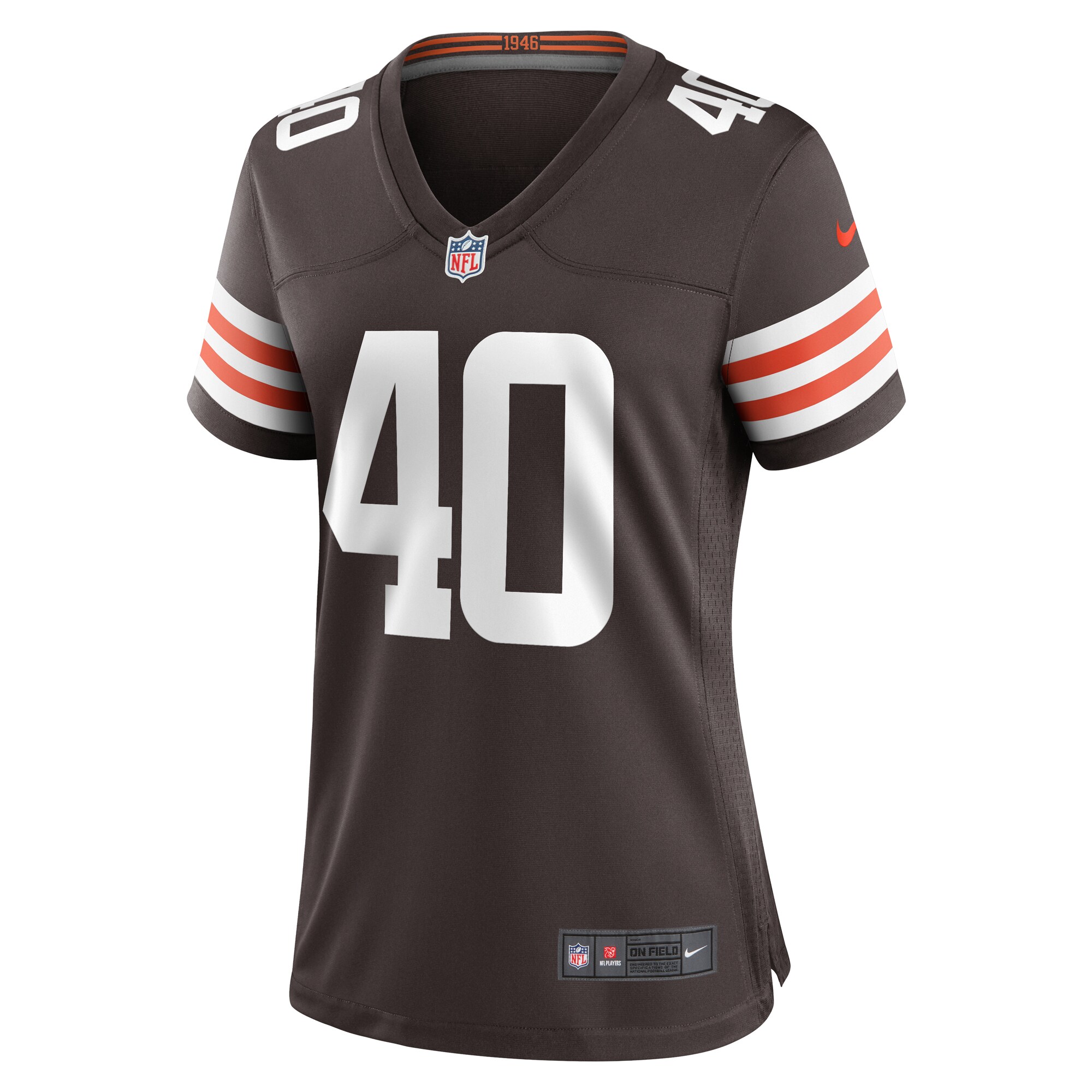 Matthew Adams Cleveland Browns Nike Women's Team Game Jersey -  Brown