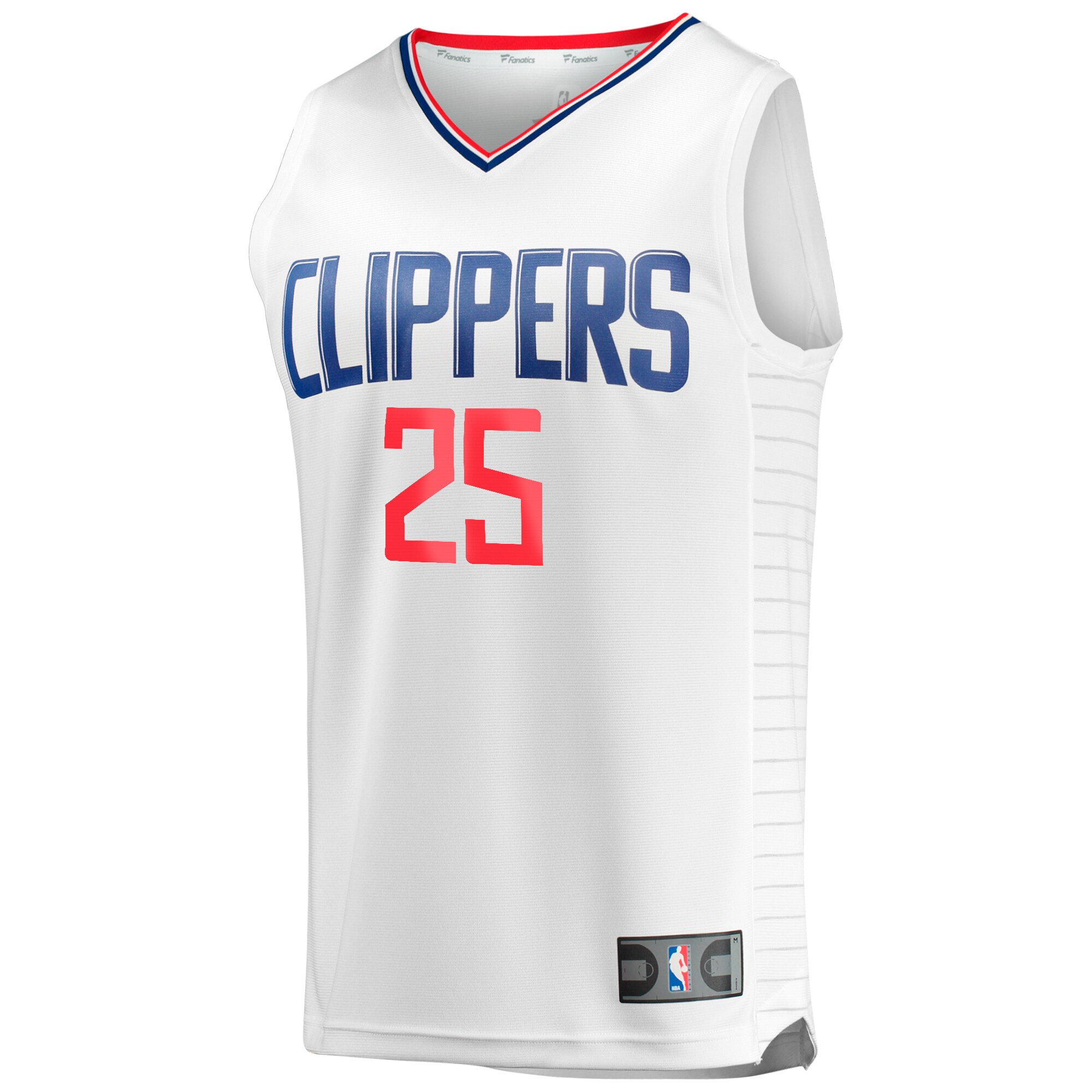Moussa Diabaté LA Clippers Fanatics Branded Fast Break Player Jersey - Association Edition - White