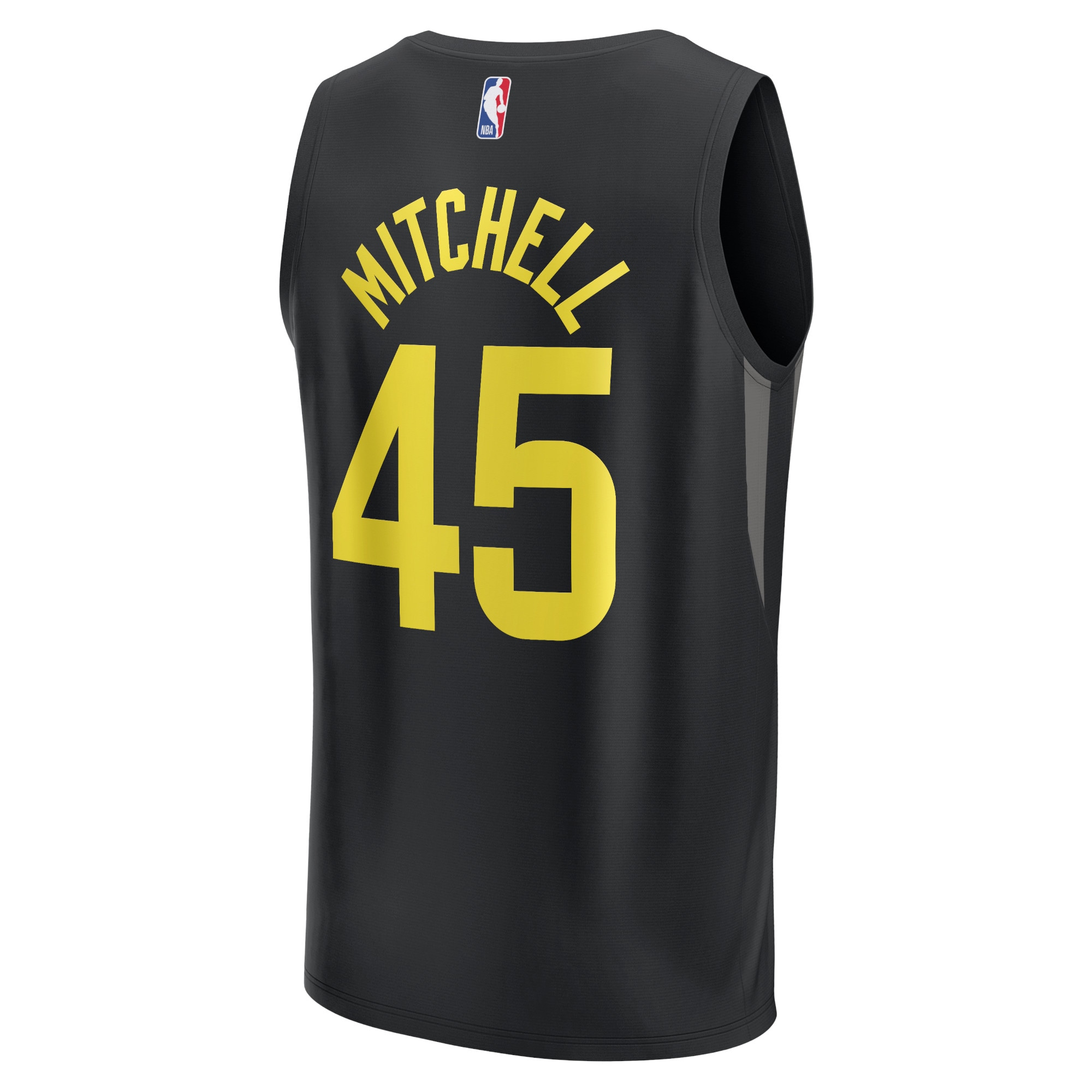 Donovan Mitchell Utah Jazz Fanatics Branded Fast Break Replica Player Jersey - Statement Edition - Black