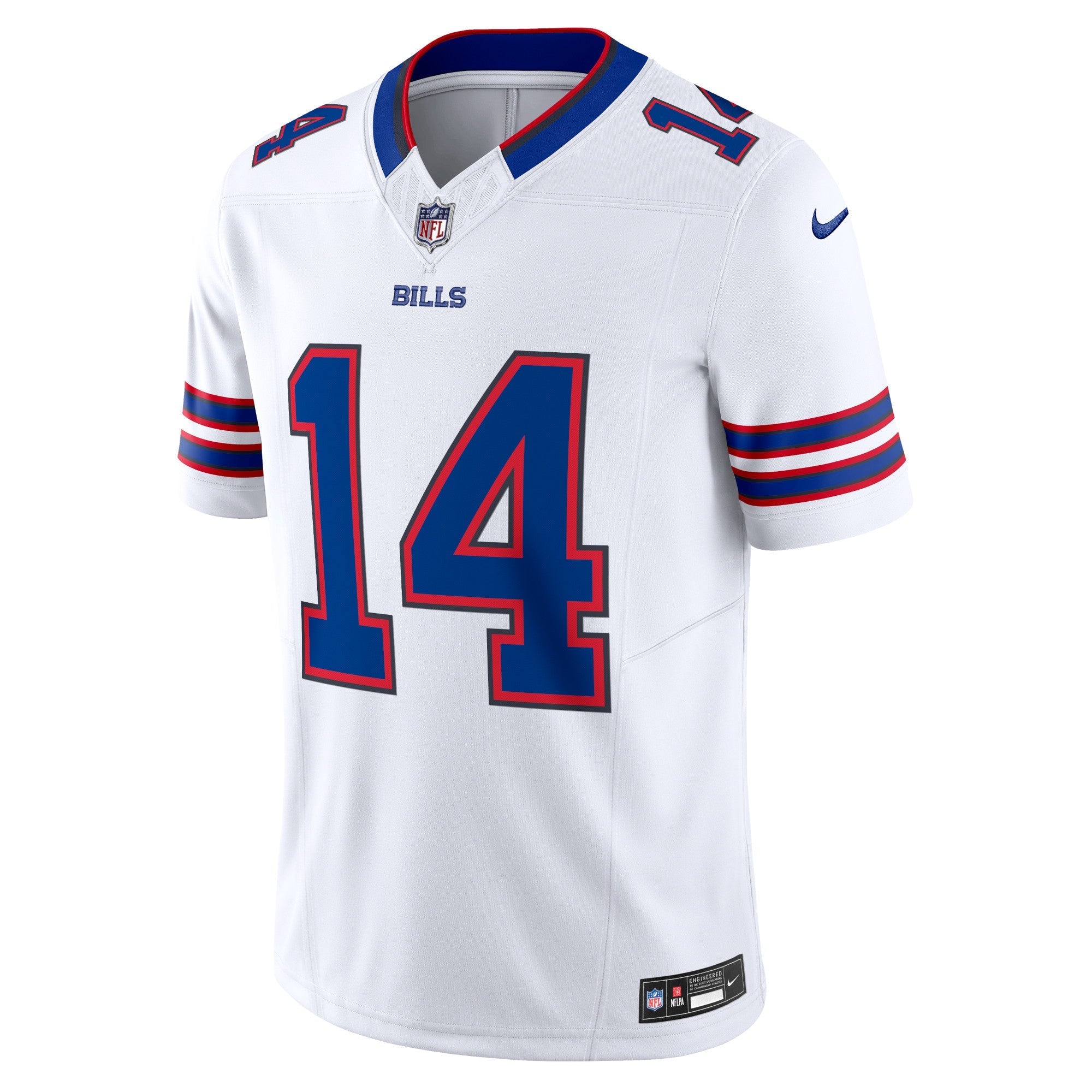 Men's Nike Stefon Diggs White Buffalo Bills Vapor F.U.S.E. Limited Jersey