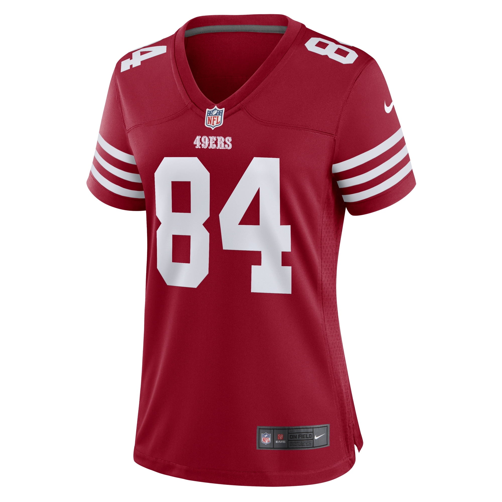 Women's Nike Dazz Newsome Scarlet San Francisco 49ers Team Game Jersey