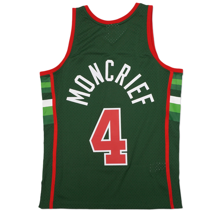 Men's Milwaukee Bucks Jack Sikma Mitchell & Ness White 1988-89 Hardwood Classics Swingman Jersey
