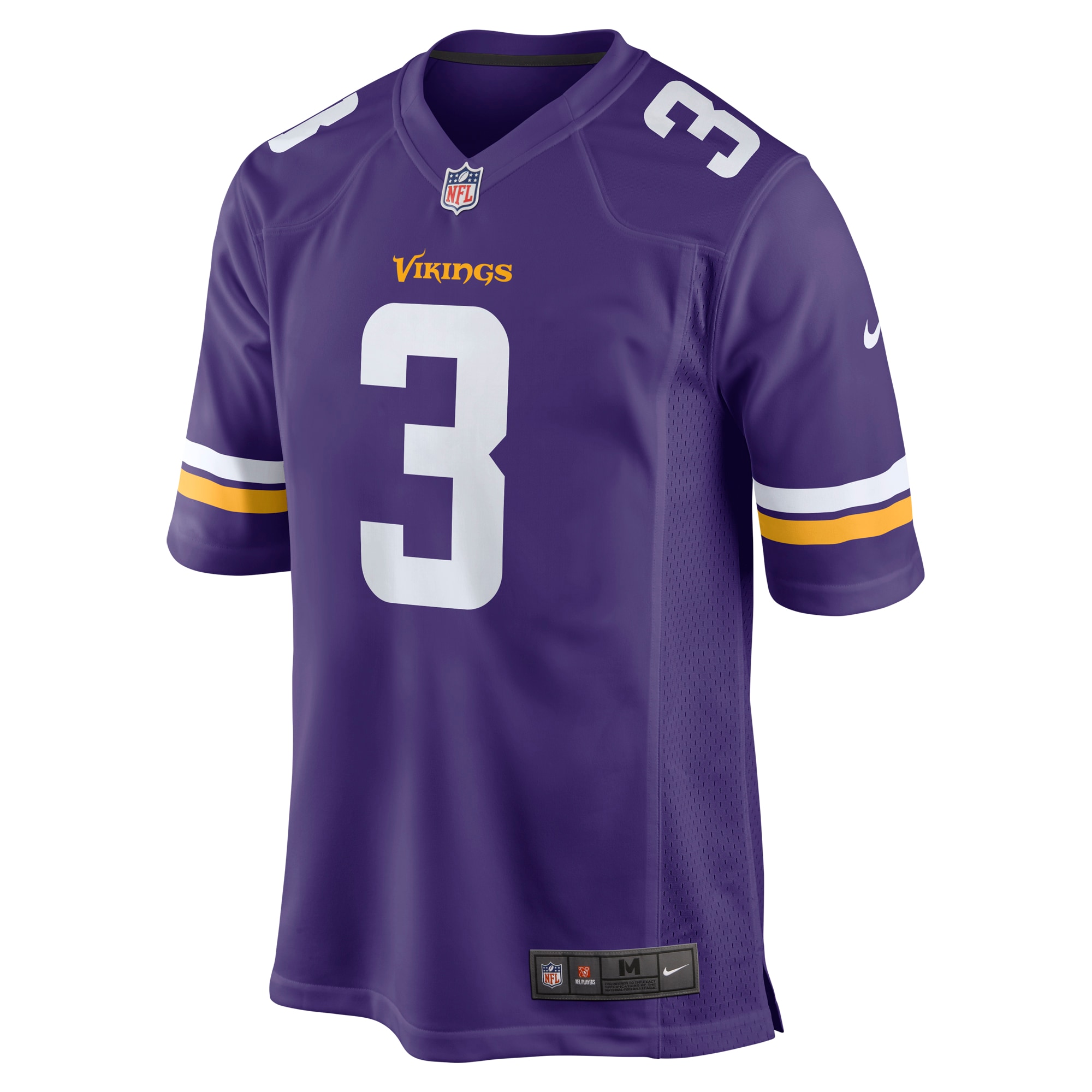 Jordans Addison Minnesota Vikings Nike 2023 NFL Draft First Round Pick Game Jersey - Purple