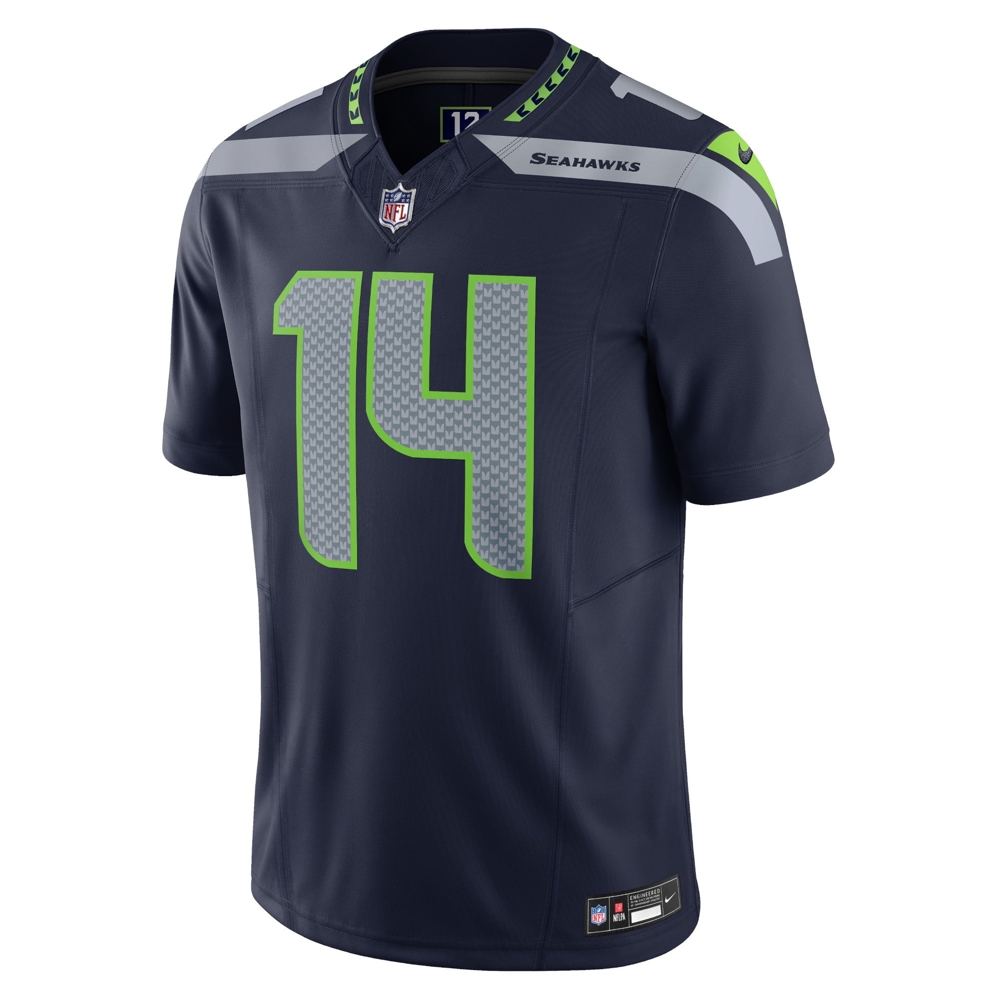 Men's Nike DK Metcalf College Navy Seattle Seahawks Vapor F.U.S.E. Limited Jersey