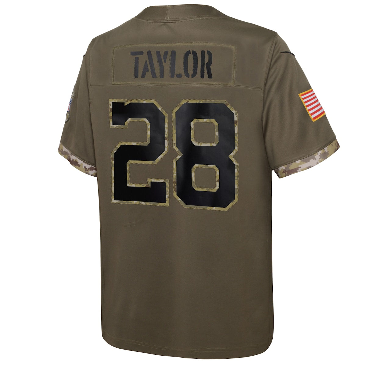 Boys' Grade School Jonathan Taylor Nike Colts 2022 Salute To Service Limited Jersey - Green