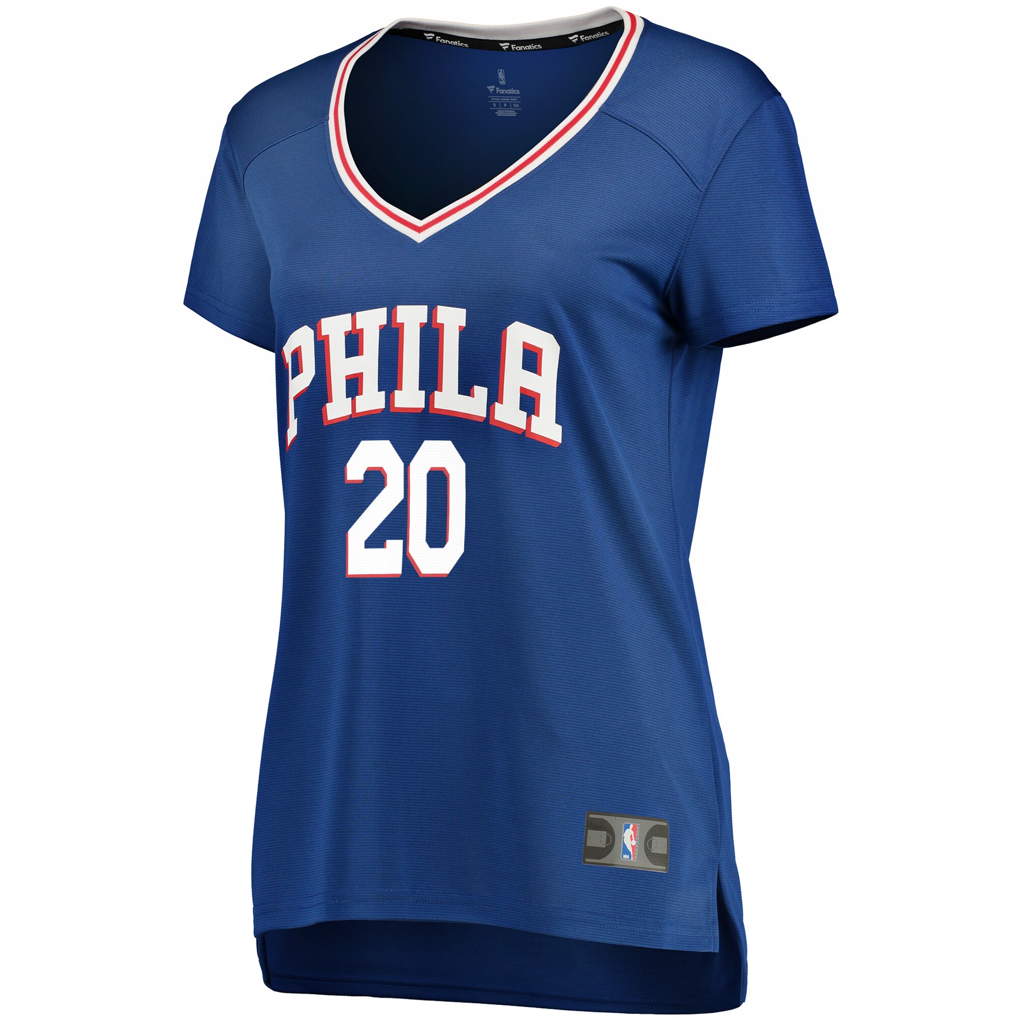 Markelle Fultz Philadelphia 76ers Fanatics Branded Women's Fast Break Replica Jersey Royal - Icon Edition